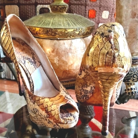 🔥Christian Dior Python Snakeskin Pumps - Picture 17 of 17